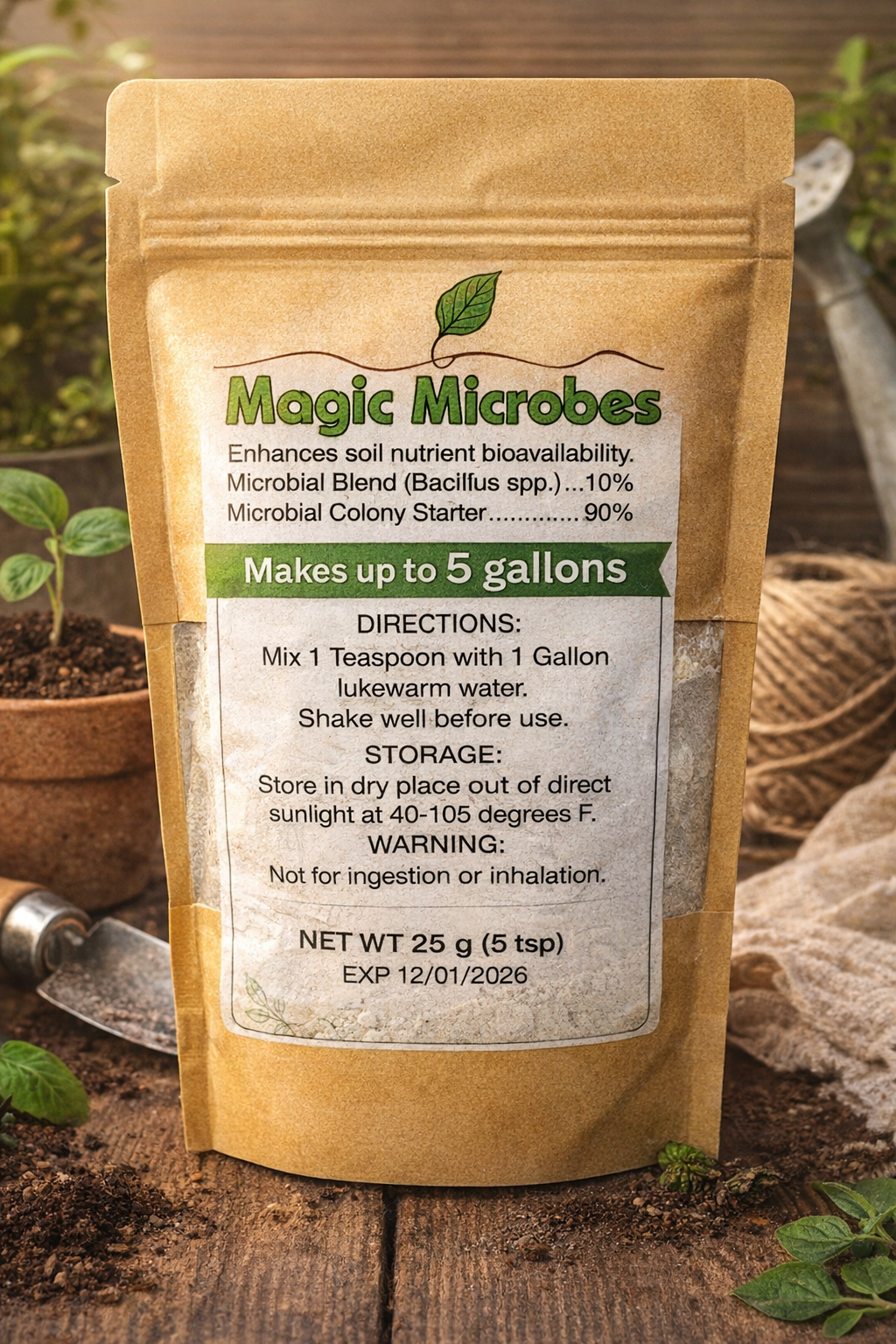Magic Microbes™ – Grow Bigger, Healthier Plants Naturally